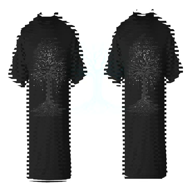 Binary Code Tree Computer Science Technology Coder T-Shirt