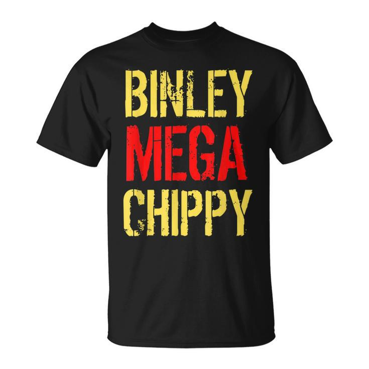 Binley Mega Chippy T Vintage Meme Song Chip Shop T-Shirt