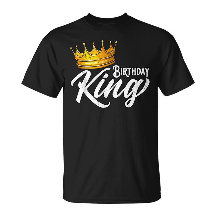 Birthday King Birthday Boys Birthday T-Shirt