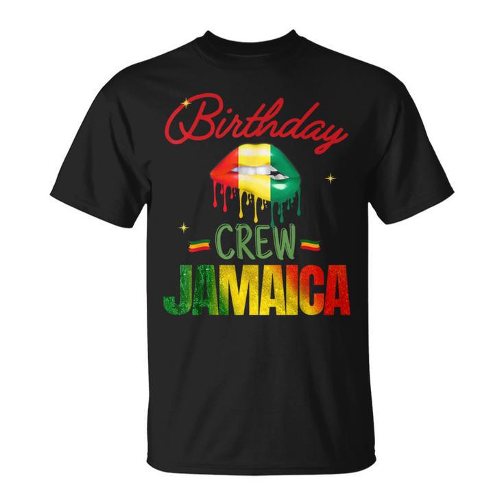 Birthday Party Jamaica Girls Crew Group Party Ideas T-Shirt