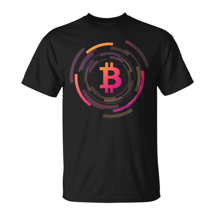 Bitcoin Sv Bsv Logo Image Cryptocurrency Mechanical T-Shirt