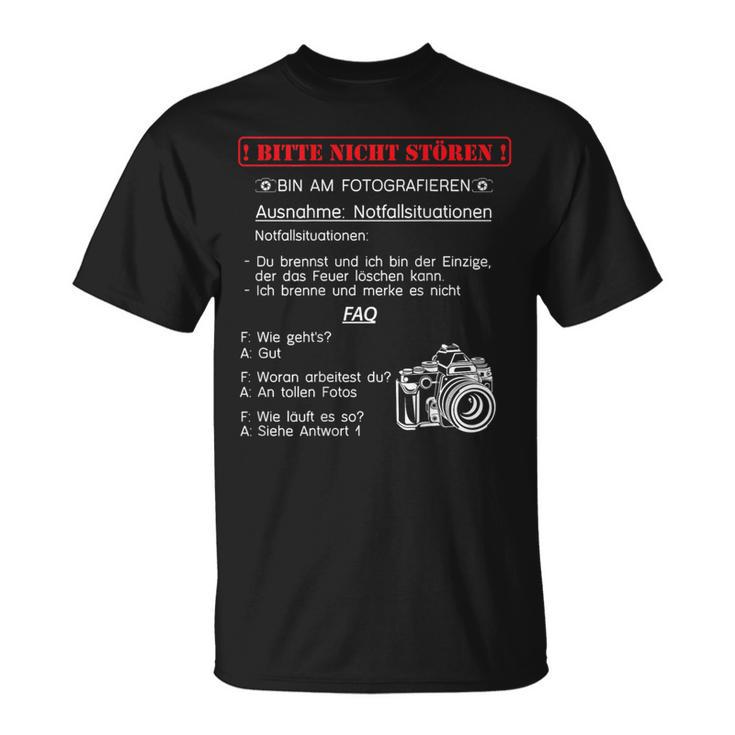 Bitte Nicht Stören Do Not Disturb T-Shirt