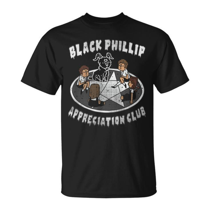 Black Phillip Appreciation Club Occult Witch Gothic Cult T-Shirt