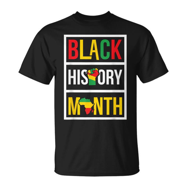 Black History Month African Civil Rights Empowerment T-Shirt