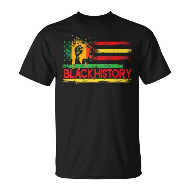 Black History Month Pride African American Black History T-Shirt