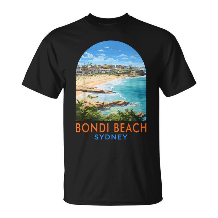 Bondi Beach Reise Reise Sommerurlaub Bondi Beach Sydney T-Shirt