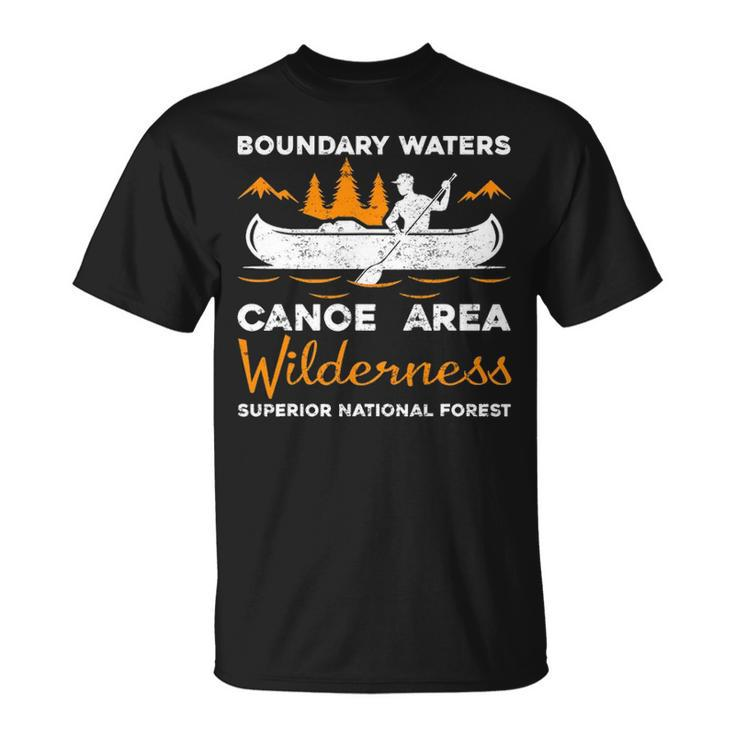 Boundary Waters Canoe Area Kayak Lover T-Shirt
