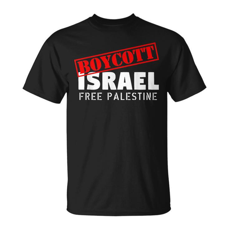 Boycott Israel Free Palestine Stand With Gaza Humanist Cause T-Shirt