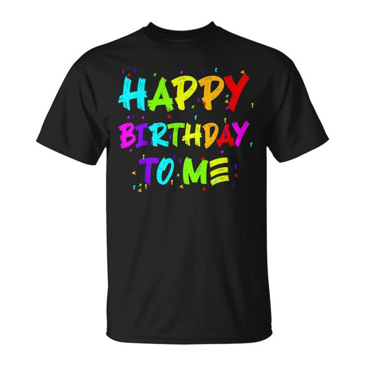 Boys And Girls Happy Birthday To Me T-Shirt