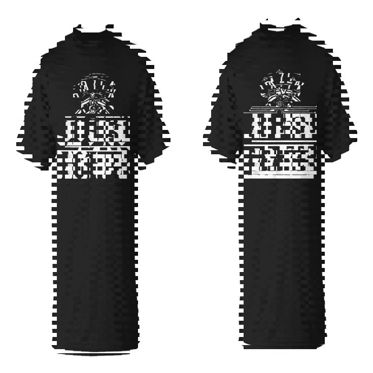 Brasileño Jiu Jitsu Combatiente Bjj Artes Marciales Camiseta unisex