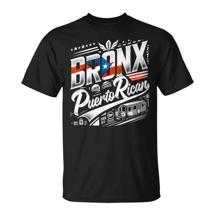 Bronx Puerto Rican New York Latino Puerto Rico T-Shirt