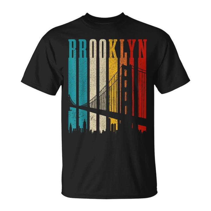Brooklyn Bridge Vintage Ny Nyc Pride New York City T-Shirt