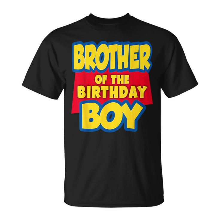 Brother Of The Birthday Boy Toy Story Decorations T-Shirt