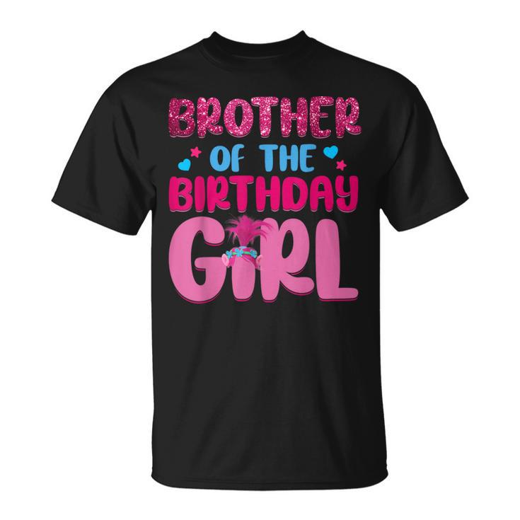 Brother Of The Birthday Girl Family Matching T-Shirt