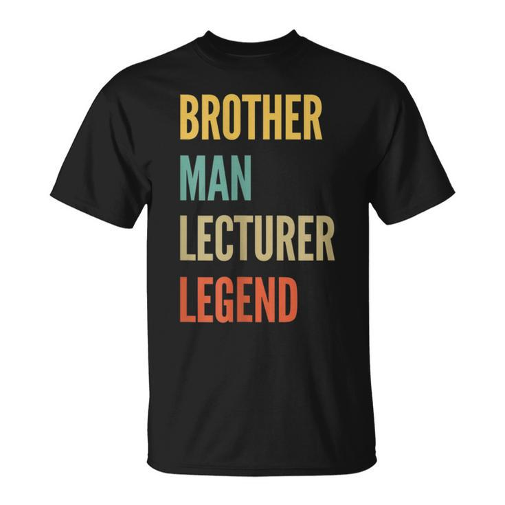 Brother Man Lecturer Legend T-Shirt