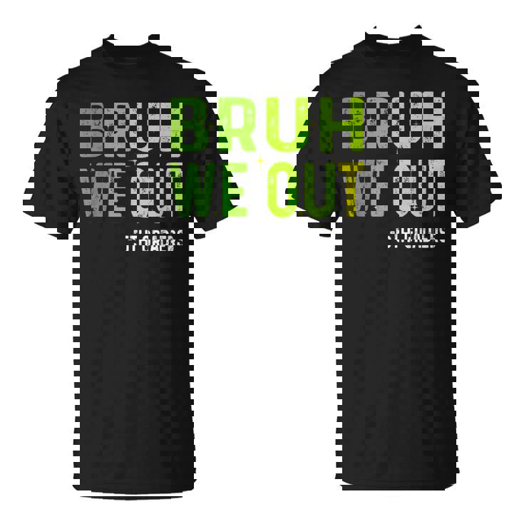 Bruh We Out 5Th Graders Fifth Grade Graduation Class Vintage T-Shirt