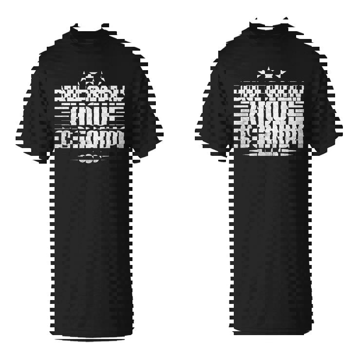 Bruh Formerly Known As Grandpa Vintage Father's Day T-Shirt