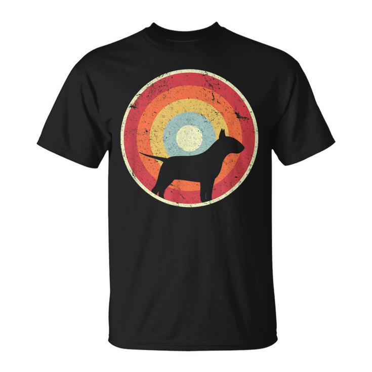 Bull Terrier Retro Style T-Shirt