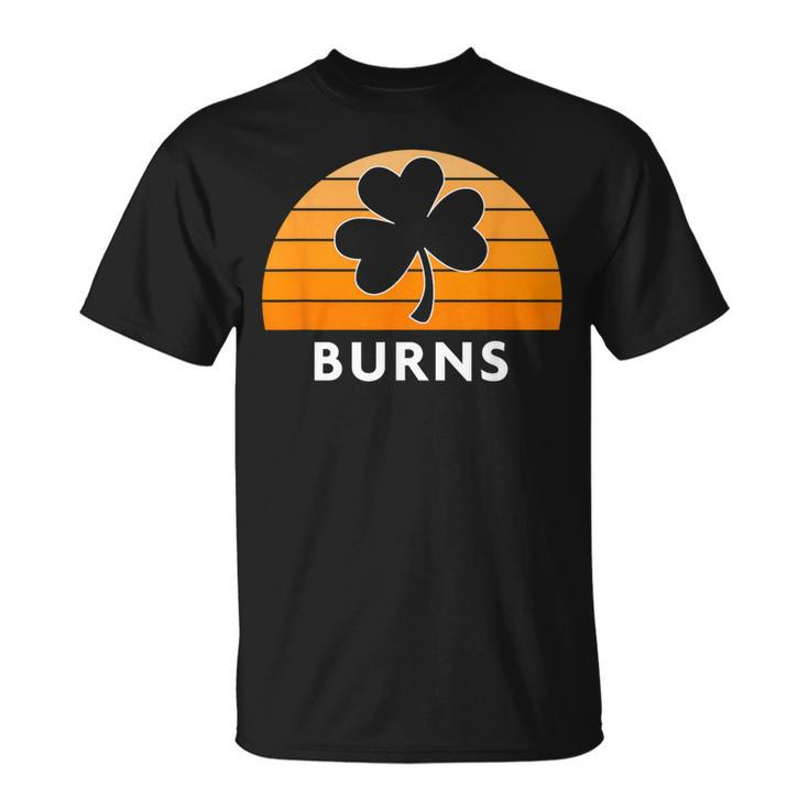 Burns Irish Family Name T-Shirt