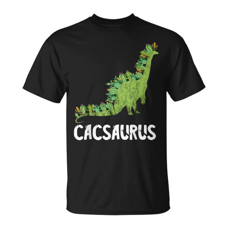 Cactus Dinosaurs Cacti Brachiosaurus Saguaro Herbivore Dino T-Shirt