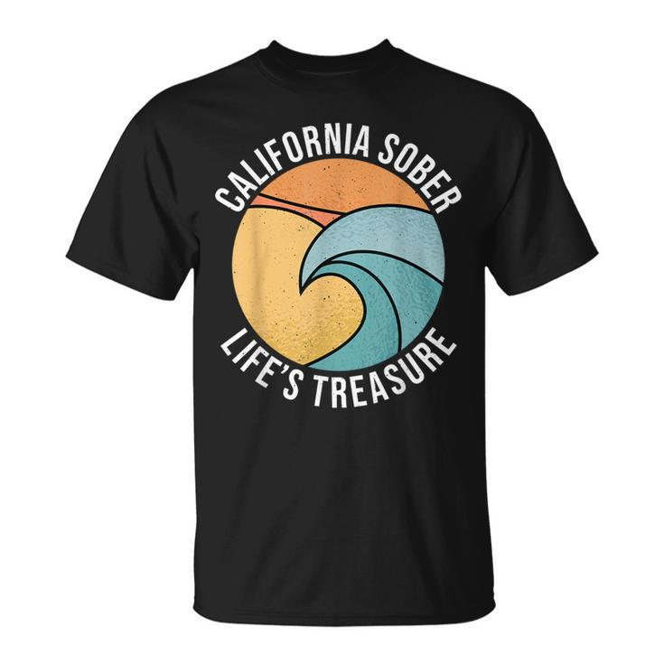 California Sober Life's Treasure Recovery Legal Implications T-Shirt