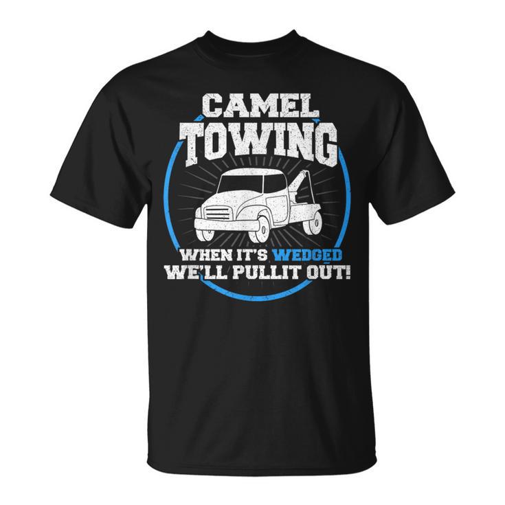 Camel Towing Adult Humor Rude T-Shirt