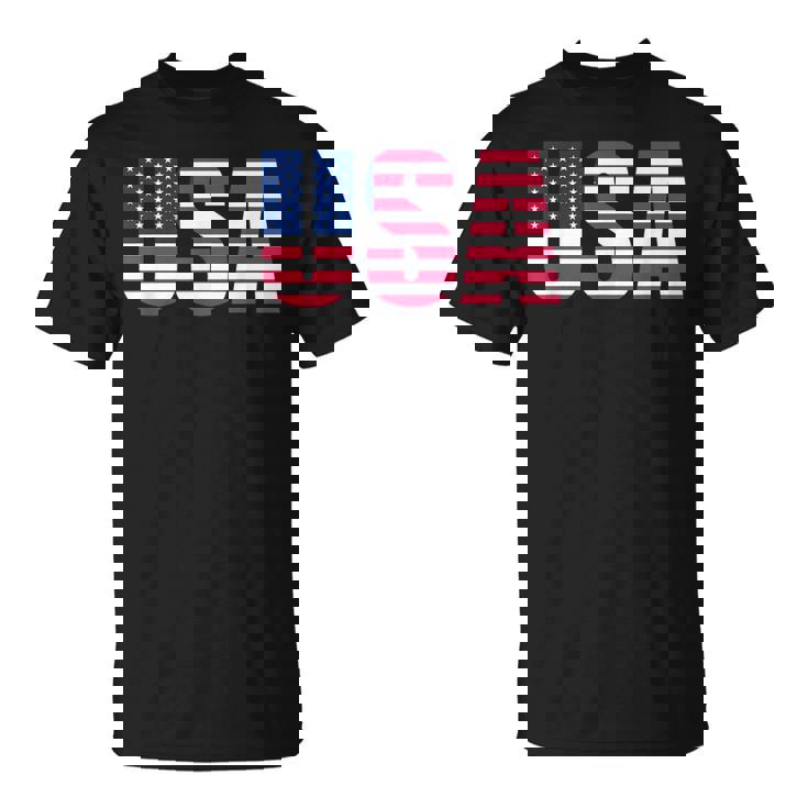 Camisa De La Bandera De Estados Unidos Estados Unidos De