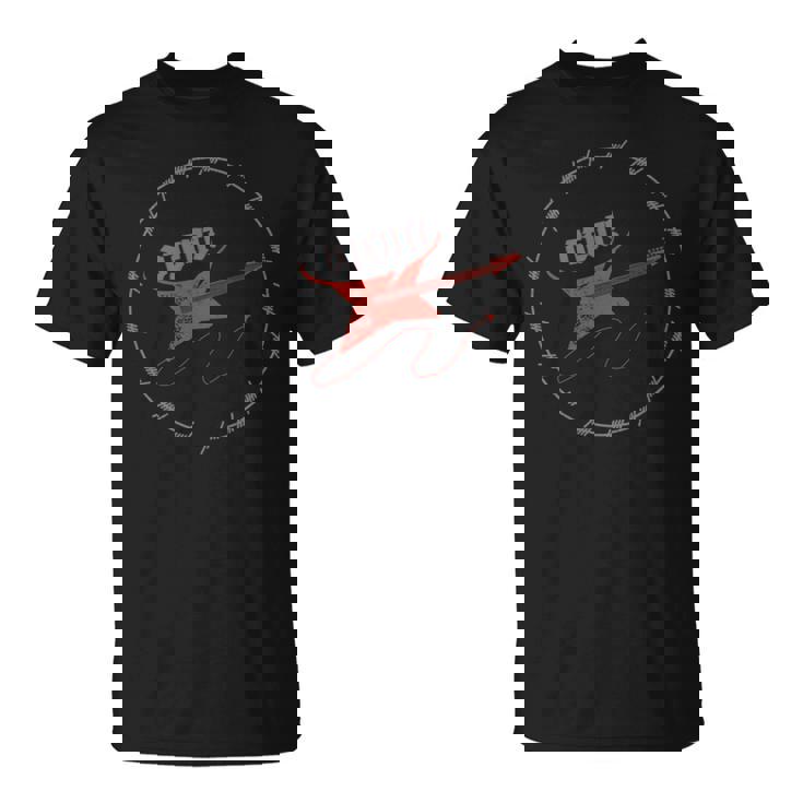 Camisa Heavy Rock Band Para Hombre Guitarra Djent Manga Larga Camiseta unisex