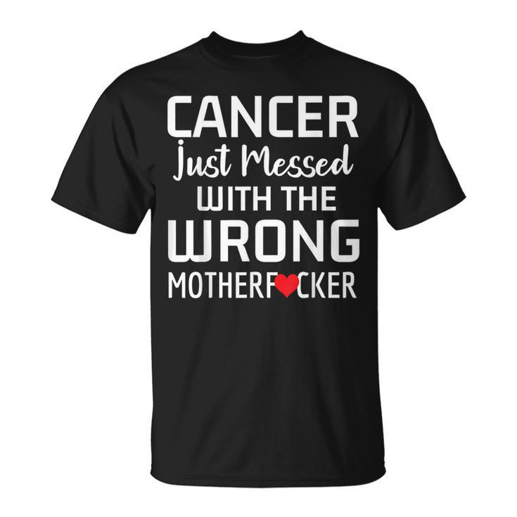 Cancer Awareness Support Get Well Cancer Fighter Survivor T-Shirt