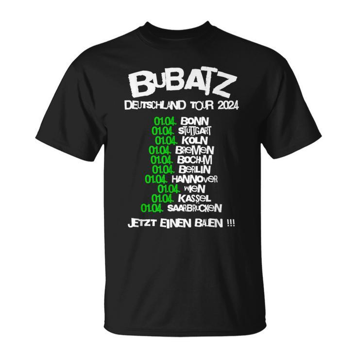 Cannabis Legalisierung Bubatz Legal Deutschland Tour 2024 T-Shirt