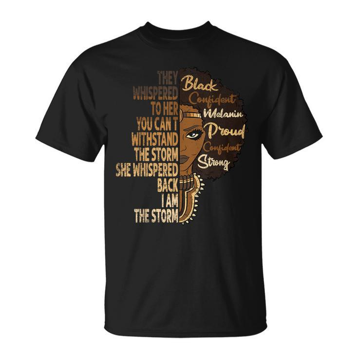 You Cannot Withstand The Storm Black History Month Blm Afro T-Shirt