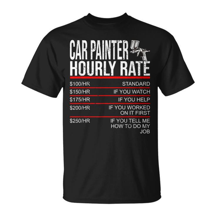 Car Painter Automotive Body Paint T-Shirt