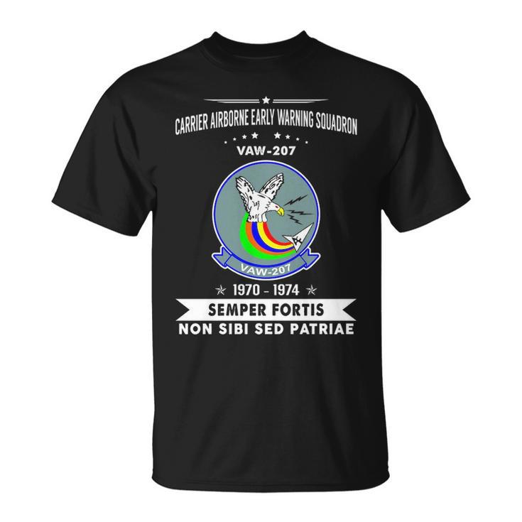 Carrier Airborne Early Warning Squadron 207 Vaw 207 Caraewron T-Shirt