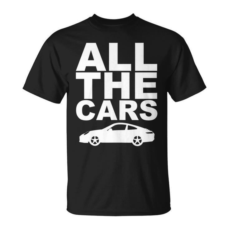 All The Cars German Car Lover T-Shirt