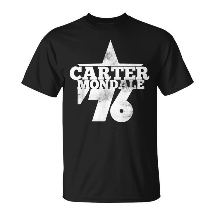 Carter Mondale 76 Jimmy Carter 1976 Vintage T-Shirt