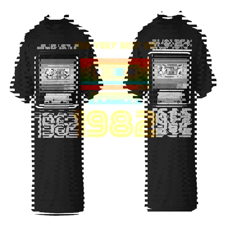 Cassette Best Of 1982 Cassette Audio Cassette 80 T-Shirt