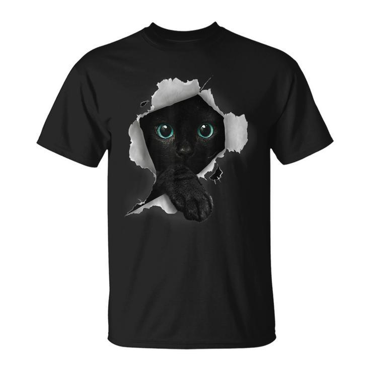 Cat Lover Cat Owner Black Cat Kitten Cat T-Shirt