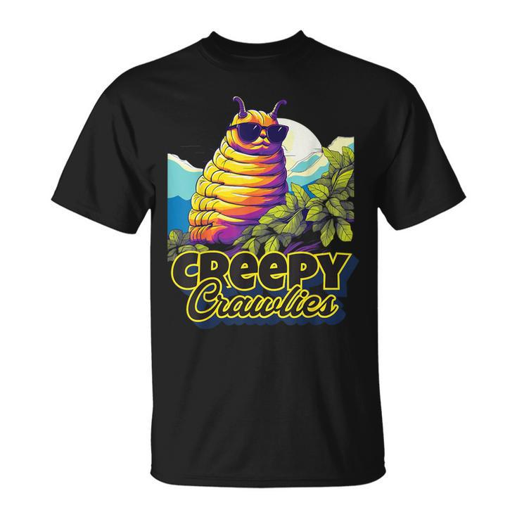 Caterpillar Creepy Crawlies Insect Hungry Animal T-Shirt