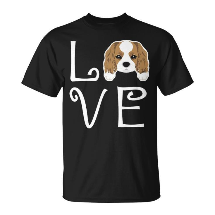Cavalier King Charles Spaniel Love Dog Owner Puppy T-Shirt