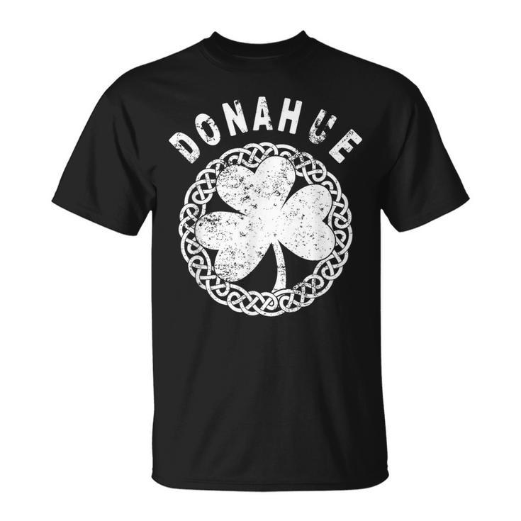 Celtic Theme Donahue Irish Family Name T-Shirt