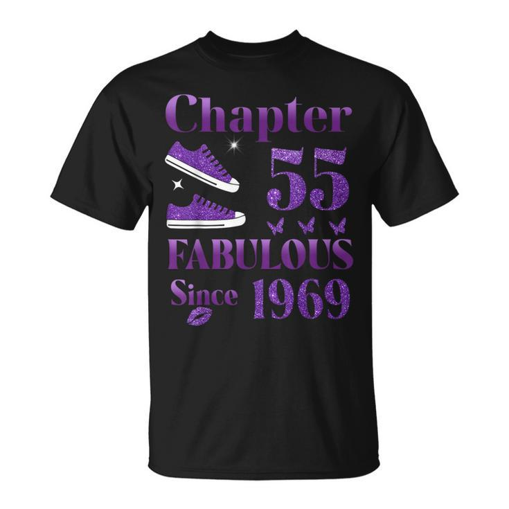 Chapter 55 Fabulous Since 1969 55Th Birthday T-Shirt