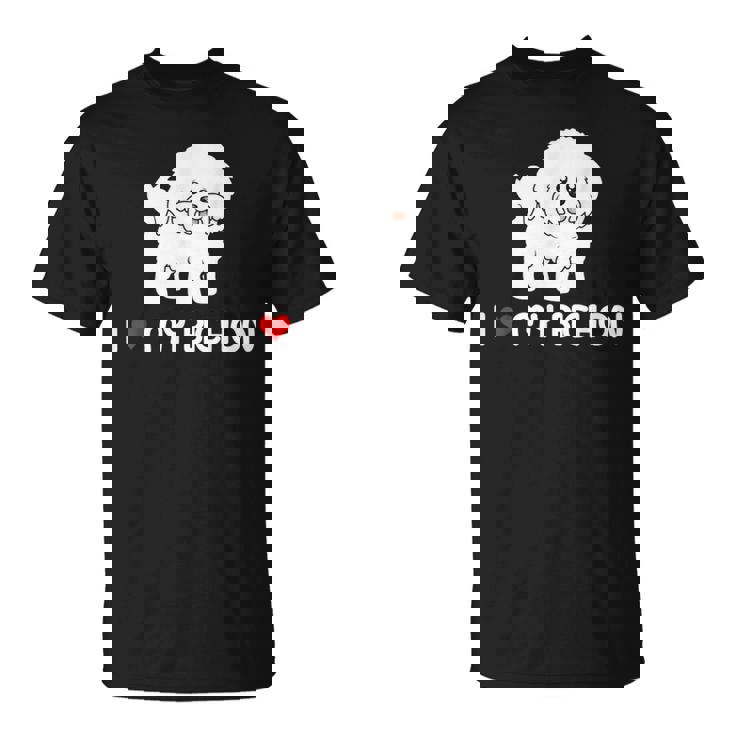 Chemise Bichon Frise I Love My Bichon T-Shirt
