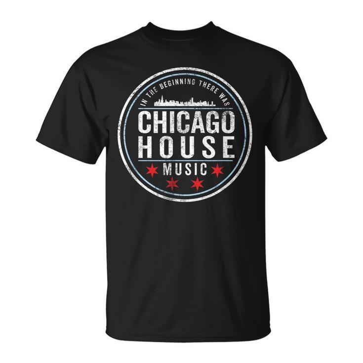 Chicago House Music Edm Dj Vintage T-Shirt