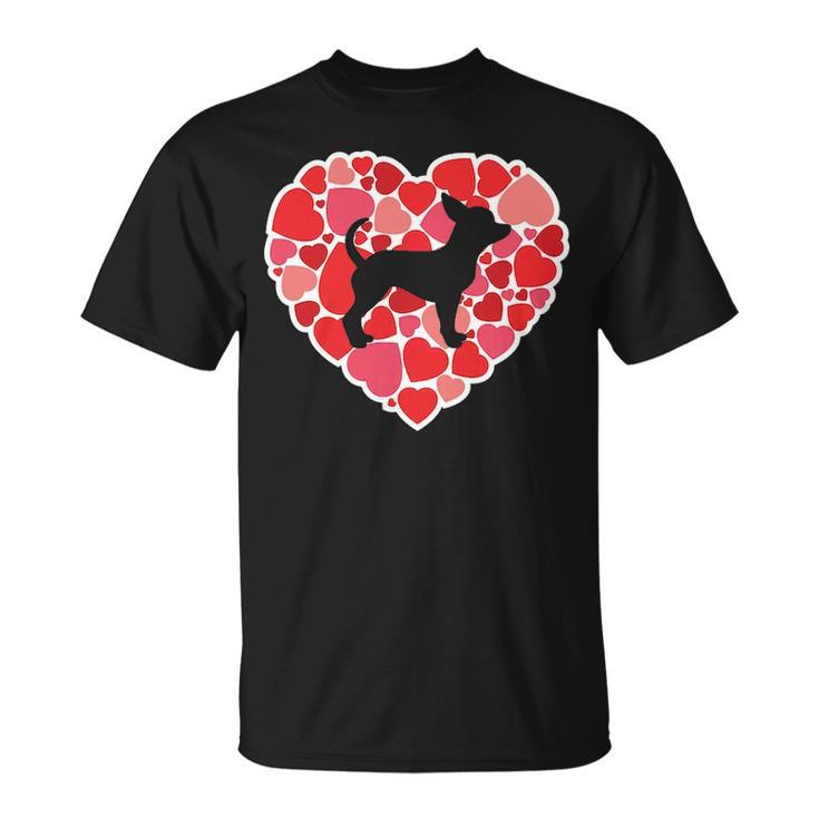 Chihuahua Dog Lovers Valentine's Day Chihuahua T-Shirt