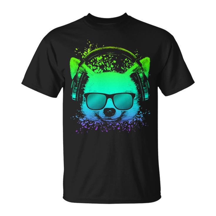 Chihuahuas Dj For Raverstechno Psychedelic Chihuahua T-Shirt
