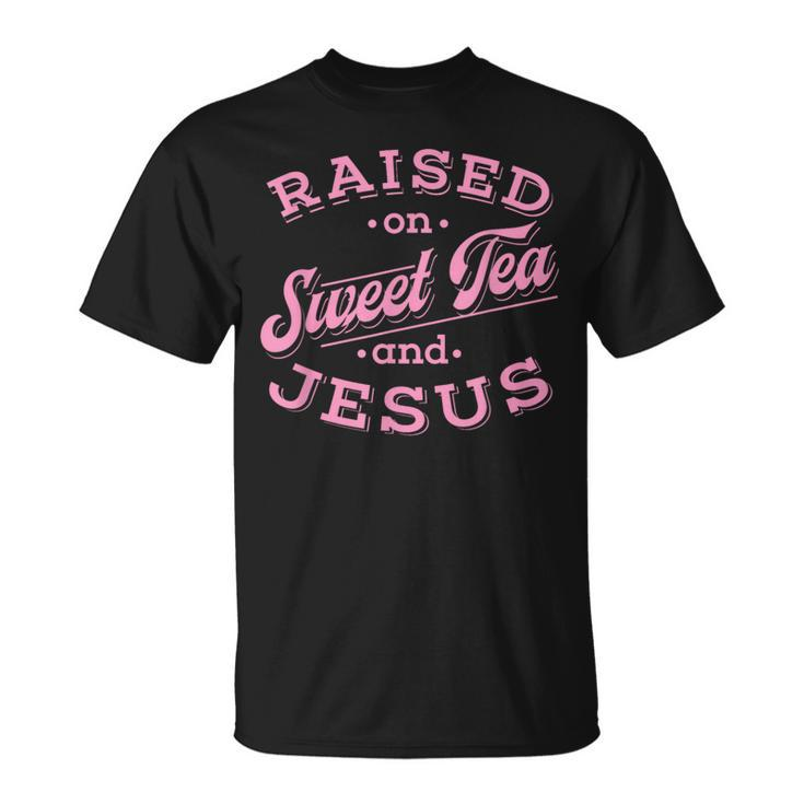 Christian Southern Girls Sweet Tea And Jesus T-Shirt