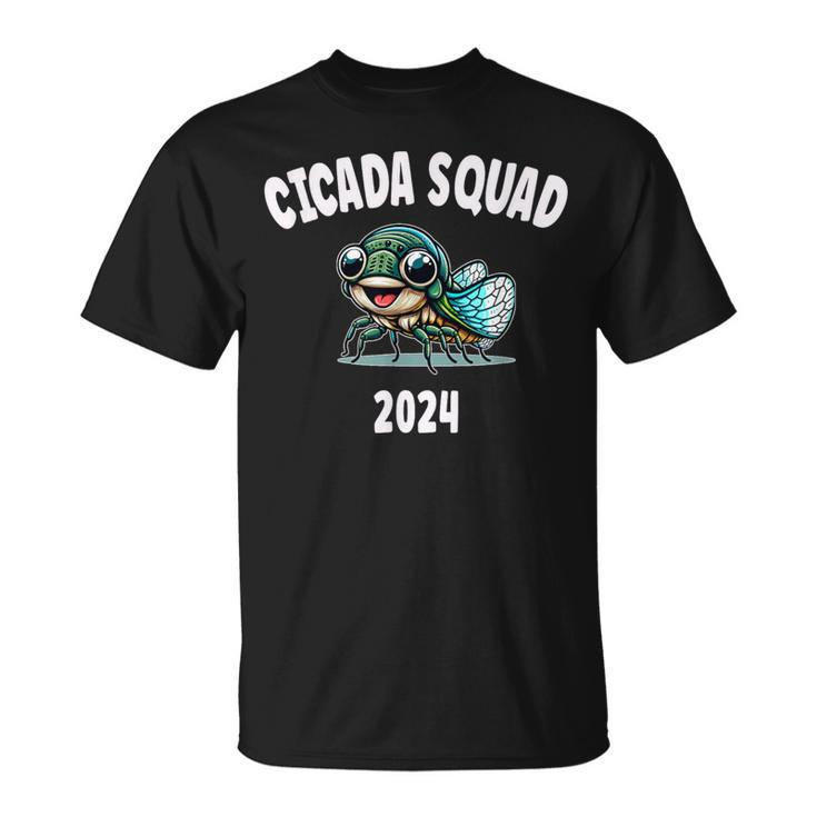 Cicada Squad 2024 Periodical Cicada Lover T-Shirt