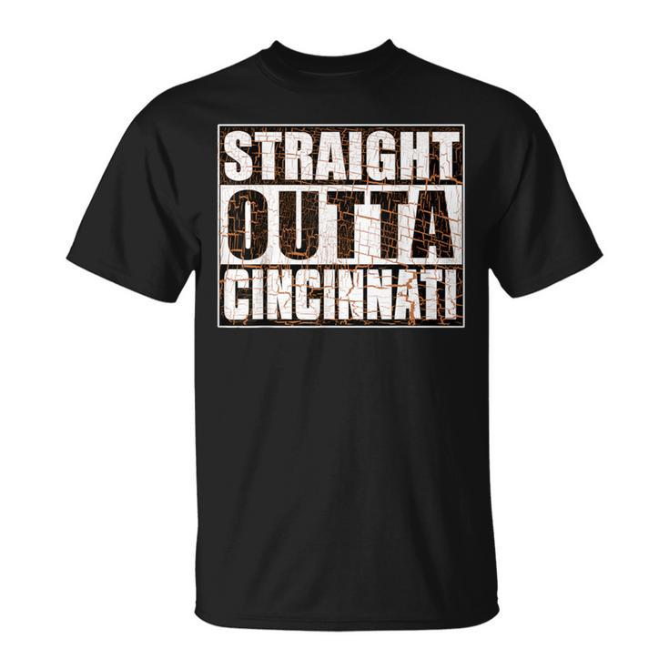 Cincinnati Straight Outta Cincinnati Hometown Pride T-Shirt
