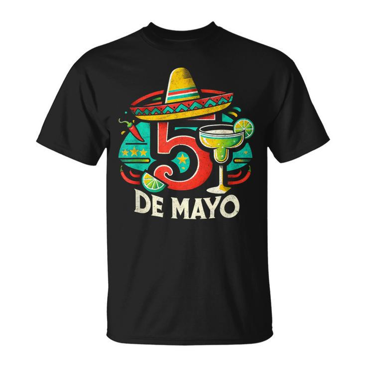 Cinco De Mayo 5 De Mayo Mexican Fiesta T-Shirt