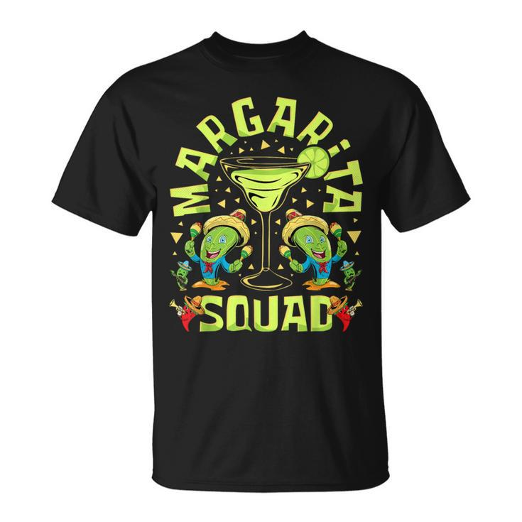 Cinco De Mayo Margarita Squad T-Shirt